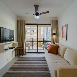 Apartamento Bhomy Jardins Varanda Na Alameda Jau Tr218, São Paulo